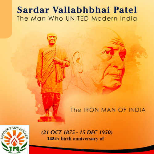 We Celebrate 148th Birth anniversary of Sardar Patel